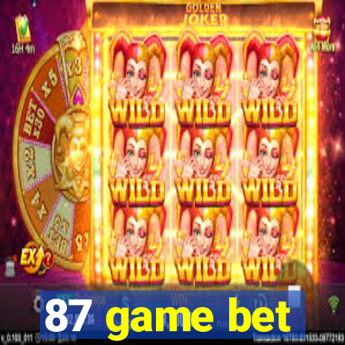 87 game bet
